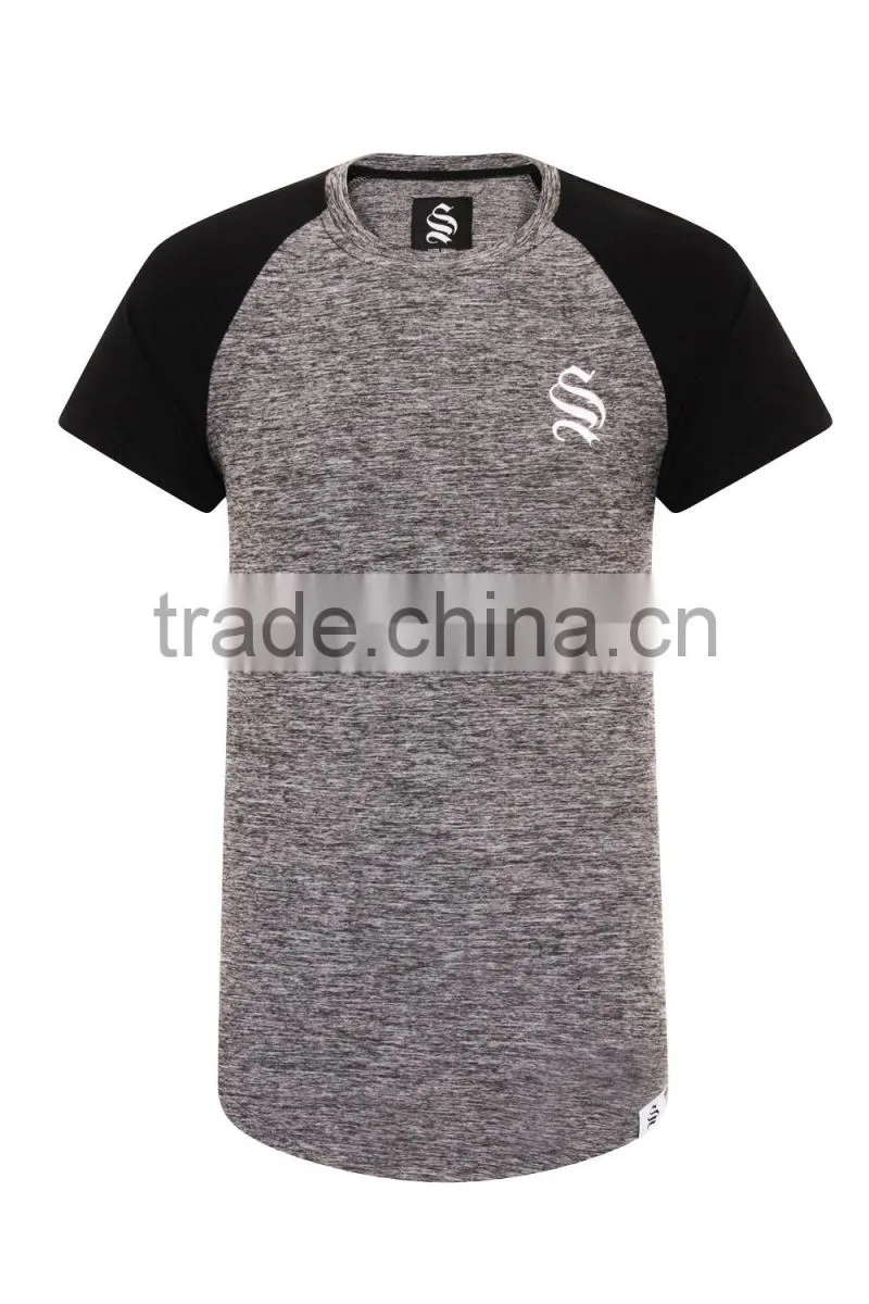 tri blend fitness t shirts for men, custom gym t-shirt, high quality slub slim fit t shirt