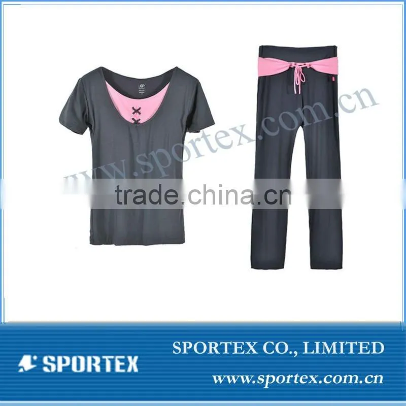 2013 OEM fashionable elegant yoga wear / OEM ladies gym wear / New Design Ladies Yoga wear