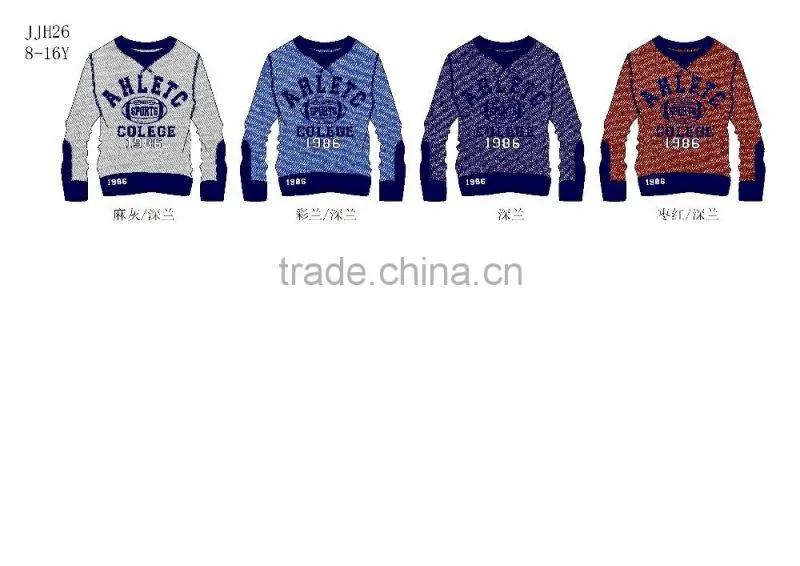 boy sweater pullover kids hoodies sweatshirt winter kid top
