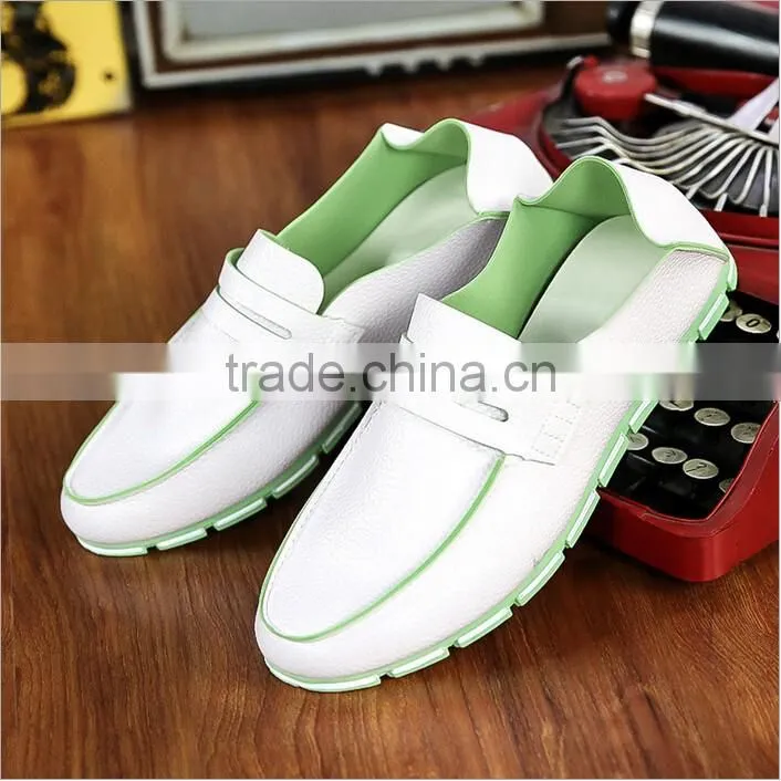 2016 Spring Trendy Shoes,PU Leather Men Outdoor Shoes