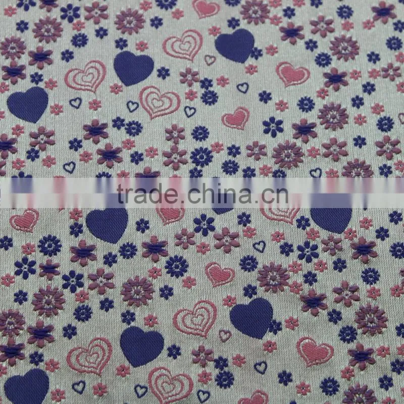 Lovly Heart Pattern Design Dress Fabric