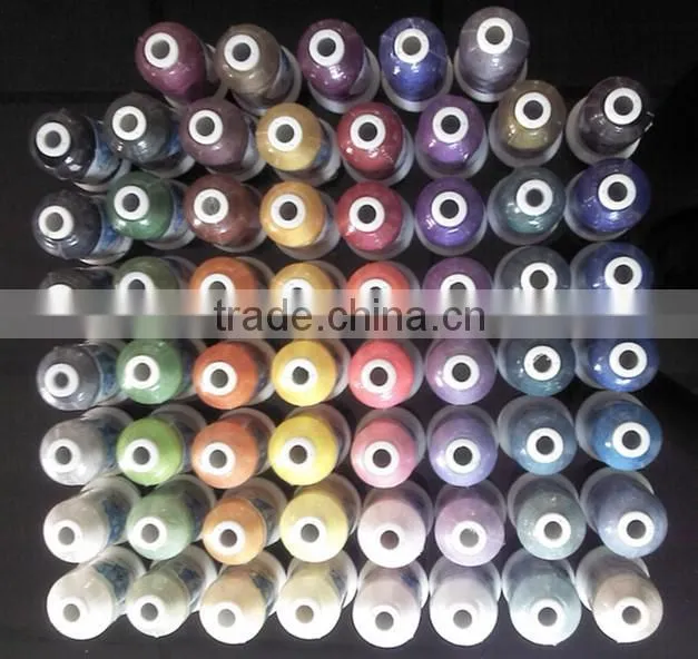 61 Brother Colors/kit Polyester Embroidery Thread 1100Yrds/Spool