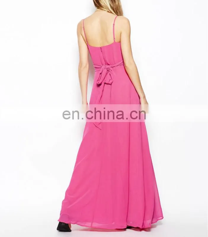 CHEFON Wrap Front designer maxi dresses