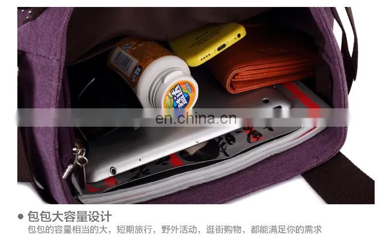 JL Bag17027 2017 Woman Bag Canvas Leisure Cat Bag Modern Lady Bag