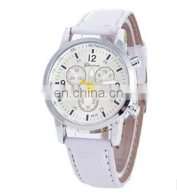 Luxury Men's Fashion Retro Leather Watches Bracelet Wristwatch Analog Quartz Wrist Watch