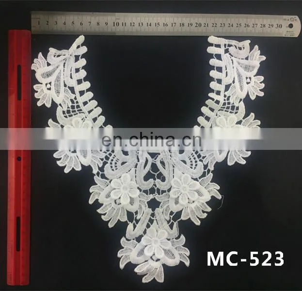 Embroidery Chemical Flower Neck Lace Collar