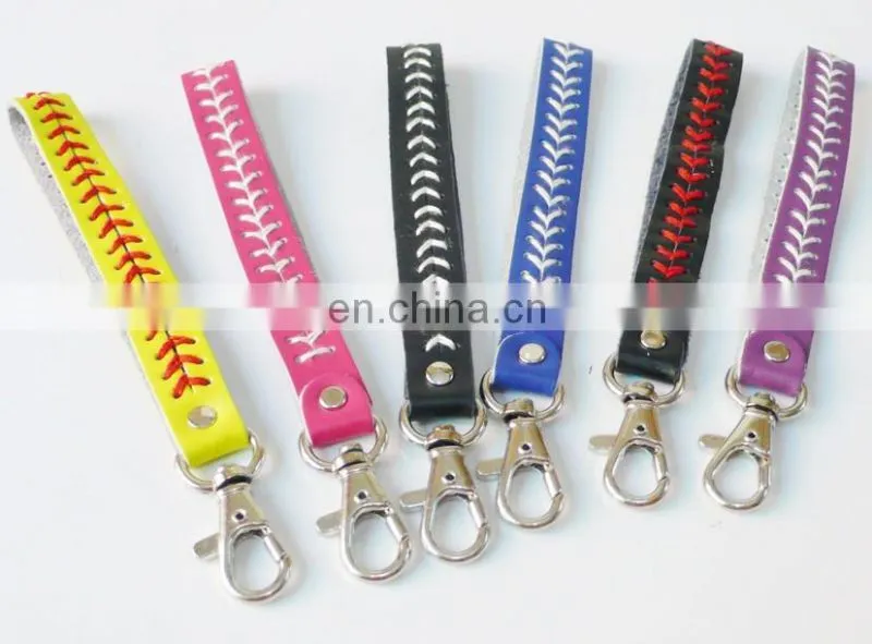 Popular Cheap Leather Sports Softball Bracelet