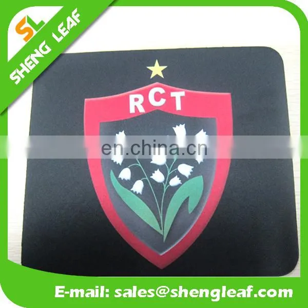 2016 customized promotional rubber mouse pad for sale