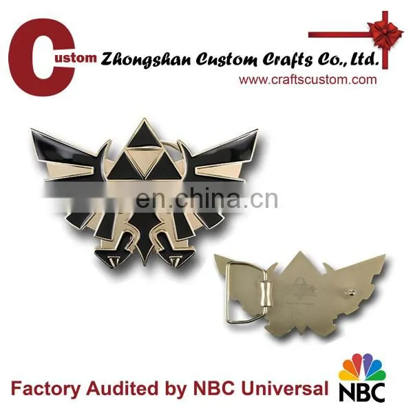Custom brand metal logo plate metal label holder metal name tag