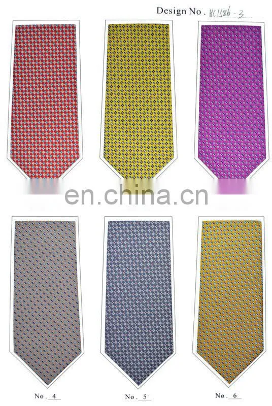 silk or polyester woven tie fabric