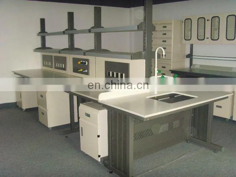 lab solid wooden workbench physics laboratory instruments research pharmacy used mobile laboratory pathology