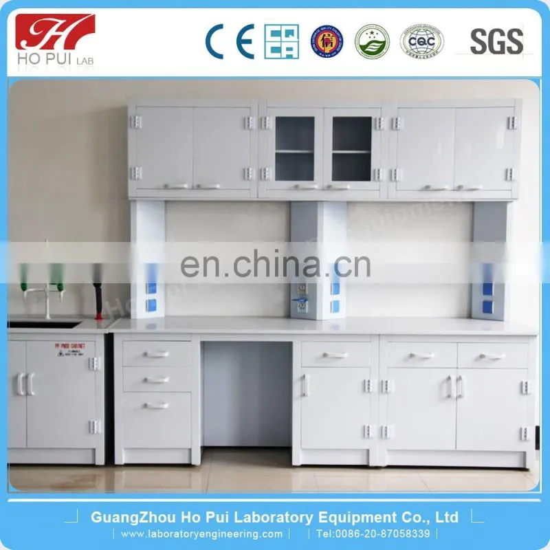 Ho Pui CE certificate lab furniture stainless steel reagent storage cabinet
