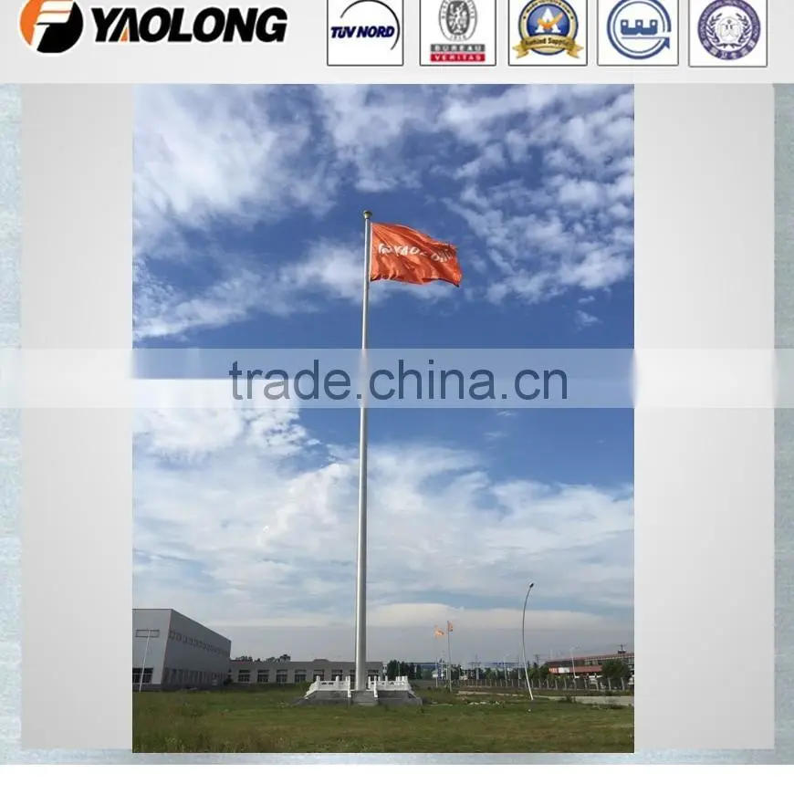 Nanjing Youth Olympic Games flagpole with sculture