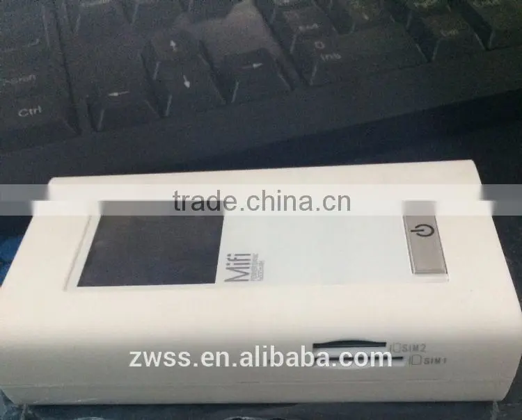 RJ45 and Power bank dual sim 4g lte router