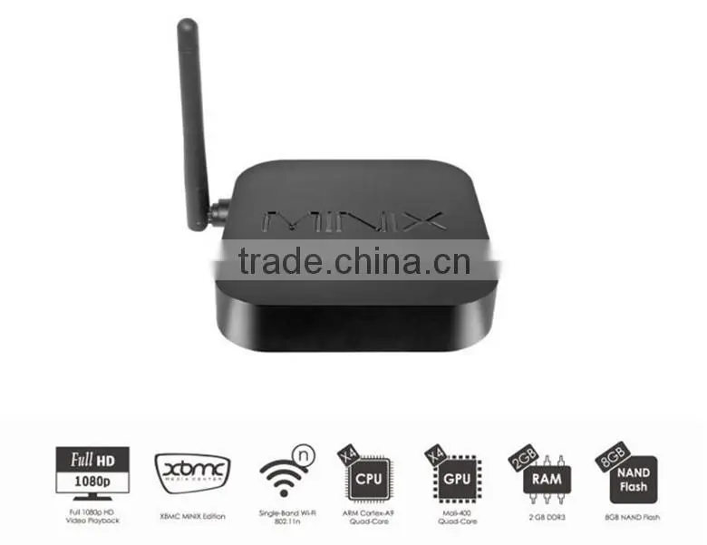 smart wifi android 4.2 bluetooth 4.0 RK3188 1080P LC- X7 TV box