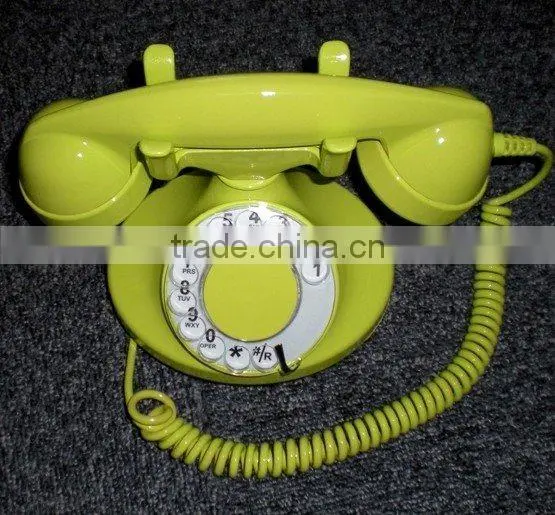 Antique Rotary Telephone with ABS Material