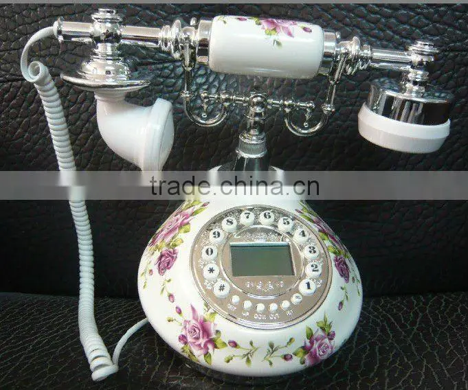 decorative vintage old model telephone