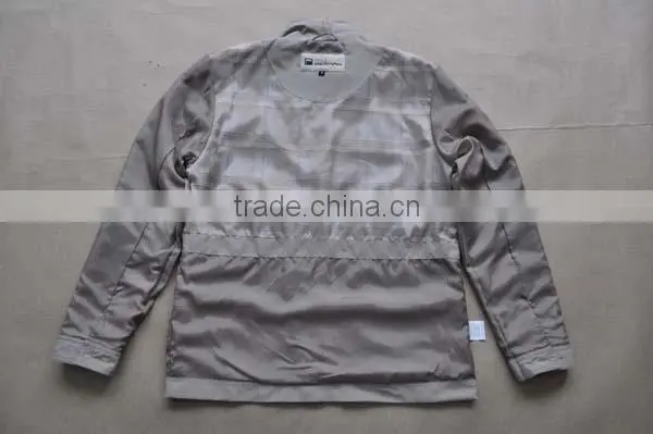 garment factory mens plain windbreaker jacket