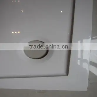 Enamel shower base shower tray