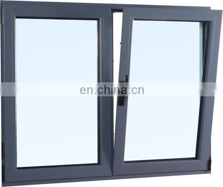 World certification Miami code standards window door hurricane impact tilt turn windows for sale