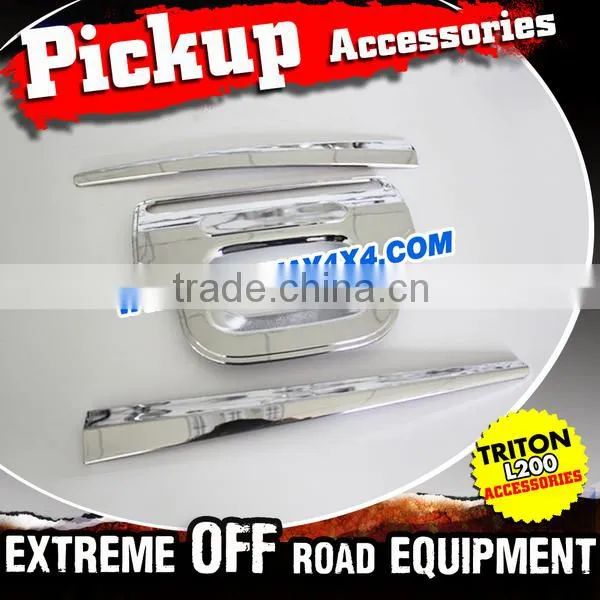 Car Accessories Chrome Kits Trim For 2015 Triton Sportero L200 Fog Lamp Cover
