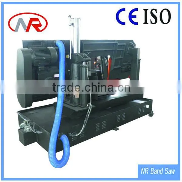 Steel tool rotation angle band cutter manually controlled Blade wood cutting band saw machine