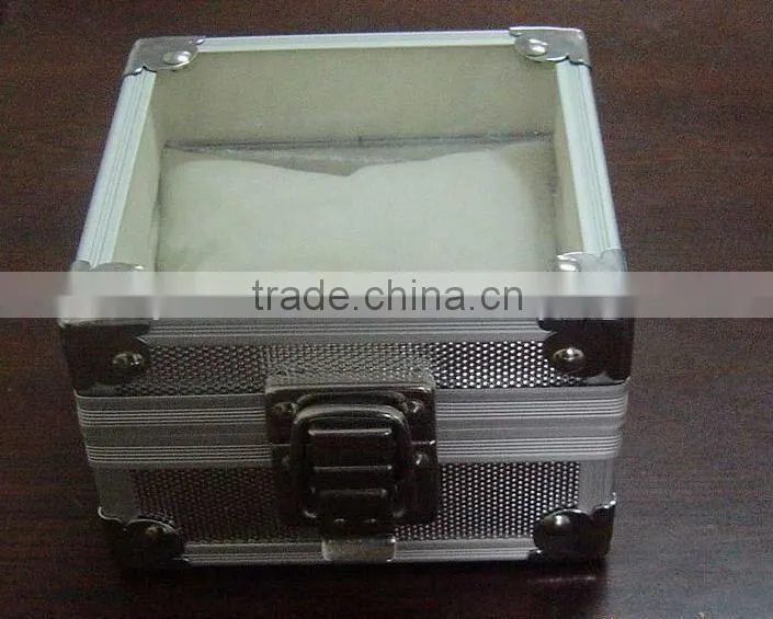 corrosion resisting hard shell raved watch case with code lock and handle