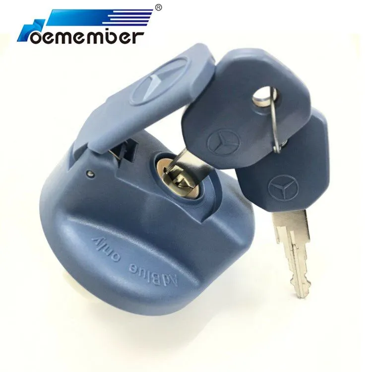 OE Member AdBlue Lock Fuel Tank Filler Blue A0004704405 for Mercedes Benz Actros