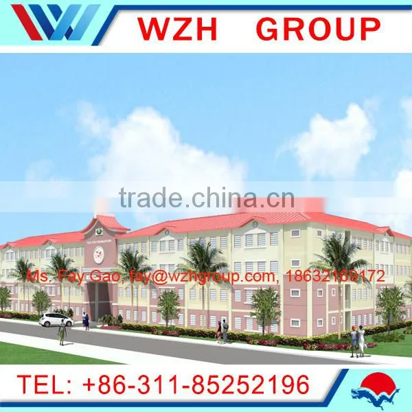 Workshop with PUR roof and wall fireproof panel / hgih strength steel frame