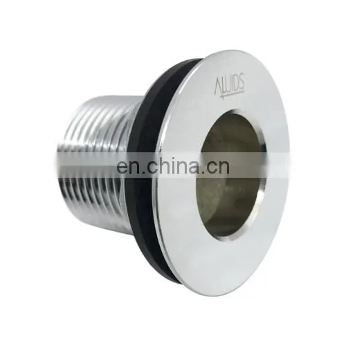 Chrome Plated-Brass Drain Assembly 1.5inch Long x 1inch NPS Male