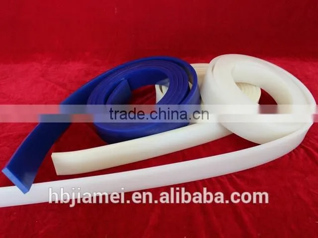 New machine spare part pu squeegee blades/pu screen printing squeegee