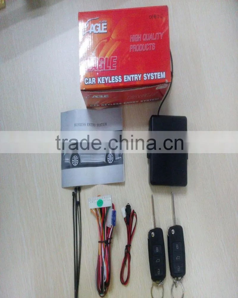 2016 Factory Price Auto Keyless Entry System Car Alarm System hot sale on Africa or European market