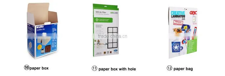 Custom made popular seller cheap white paper box printing