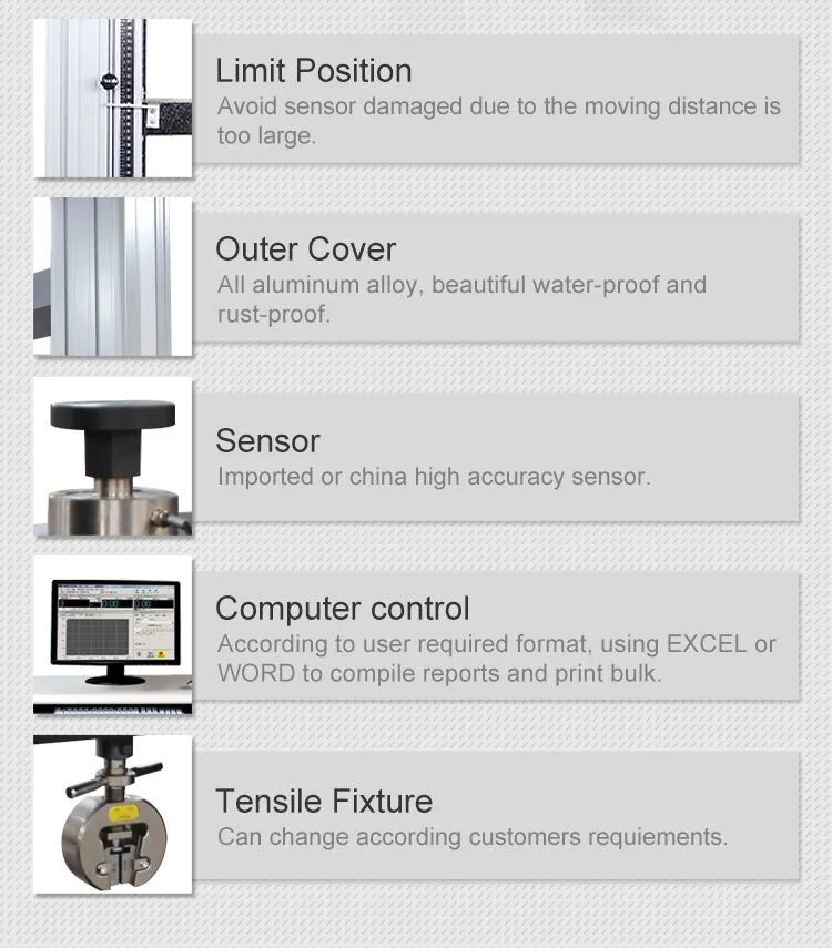 Easy to Operate Electronic Universal Testing Machine