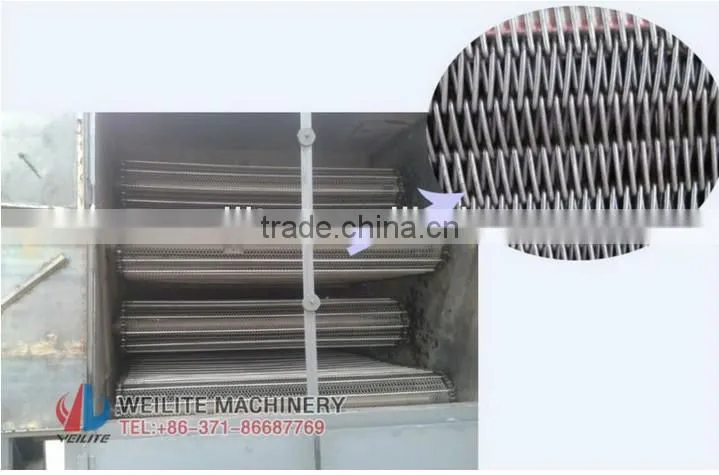 Top Quality Continuous Working Charcoal Briquette Dryer