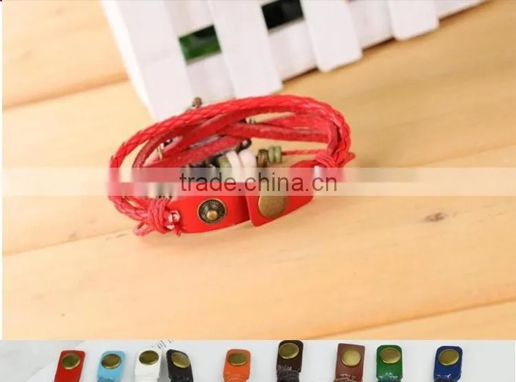 Cheap Leather Strap Quartz Watch Vintage Lady Wrist Watch Women