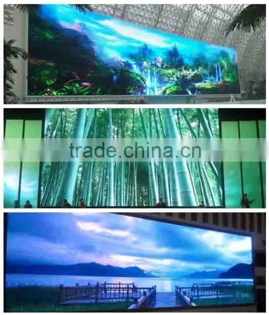 4mm indoor smd full color fixed advertising LED display screen P4