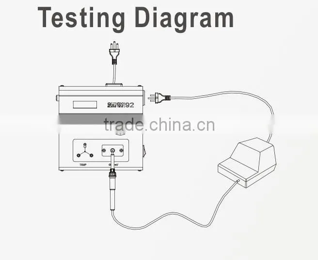 2016 quick 192 welding testing equipment for soldering station