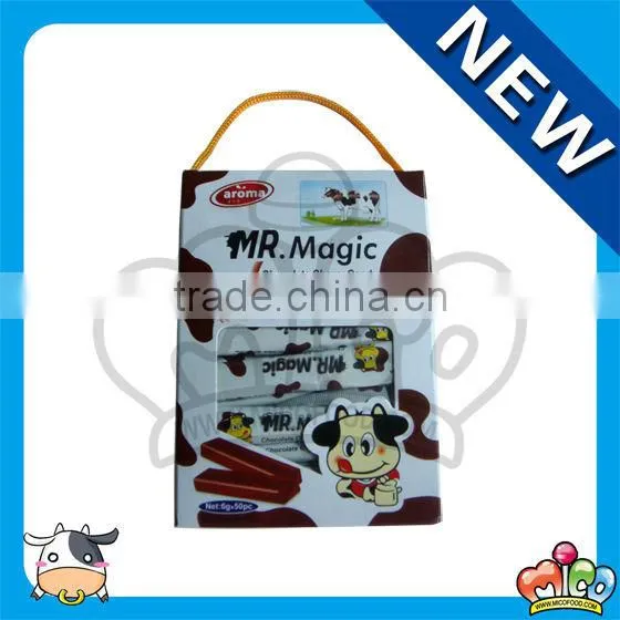 Mr. Magic chocolate milk chewy candy