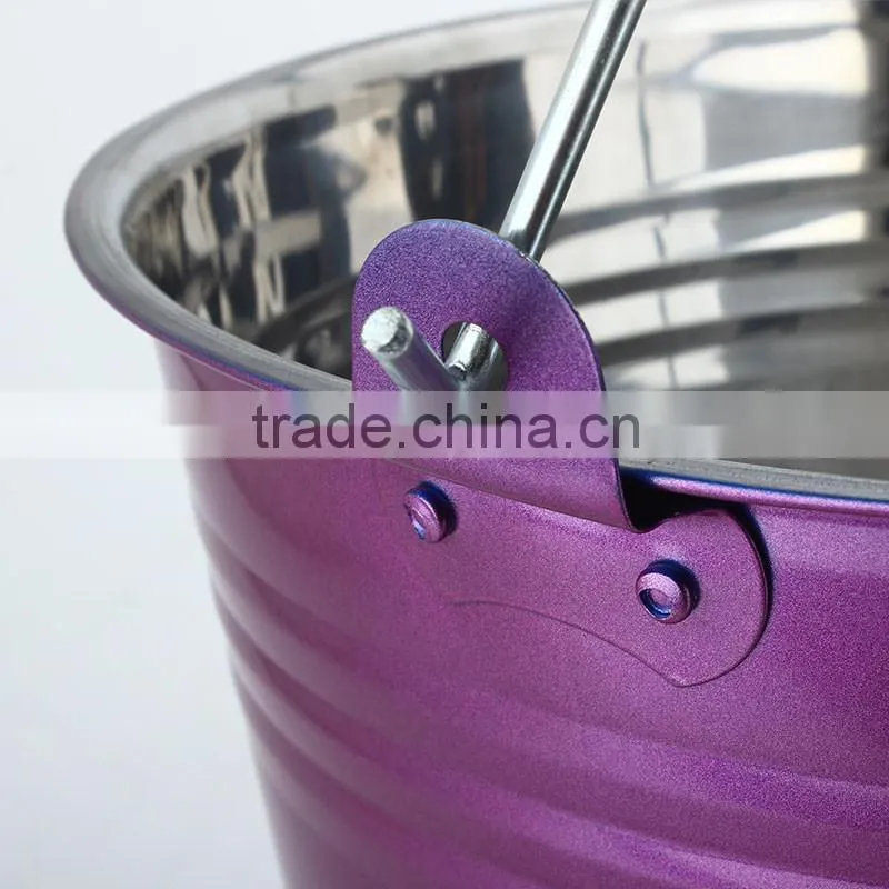 Stainless Steel antique water bucket