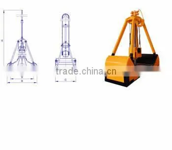 grab bucket crane