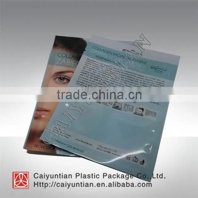 orange mask plastic packing bags / foil bags