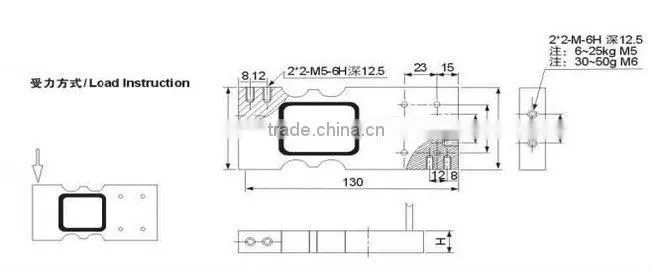 Aluminium alloy single ended light sensor for ip65