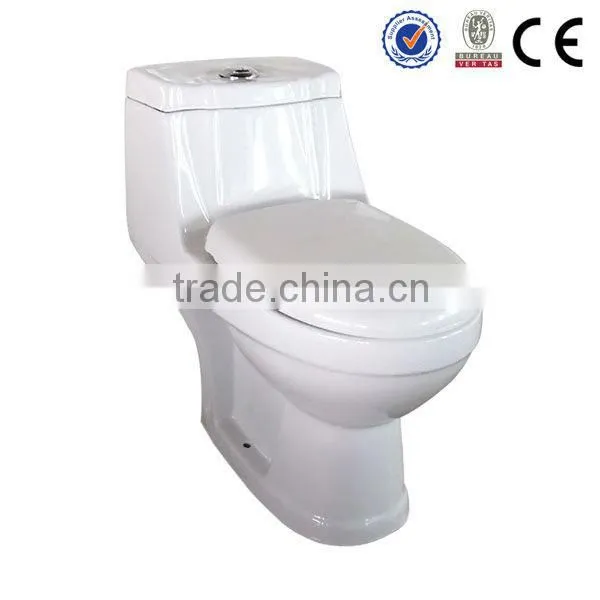 WC plastic flush fitting