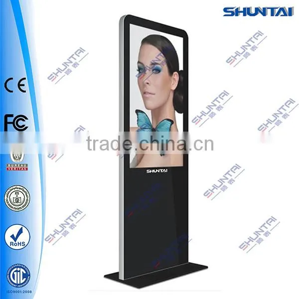 Ipad Style Mall Hotel Table Stand programmable touch screen