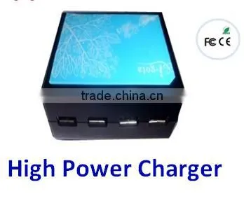 Portable Mini 5 Port USB Socket Wall Charger Power adapter for mobile phone