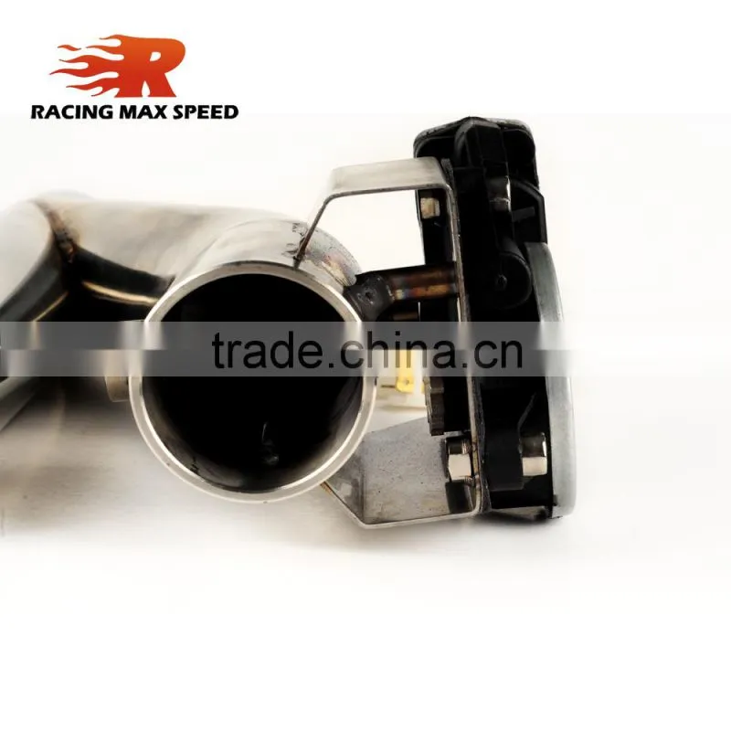 2 inch type y Stainless steel Electric exhaust pipe with swtich