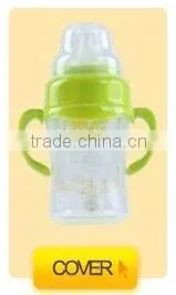 BPA free glass feeding baby bottle special shaped baby feeder