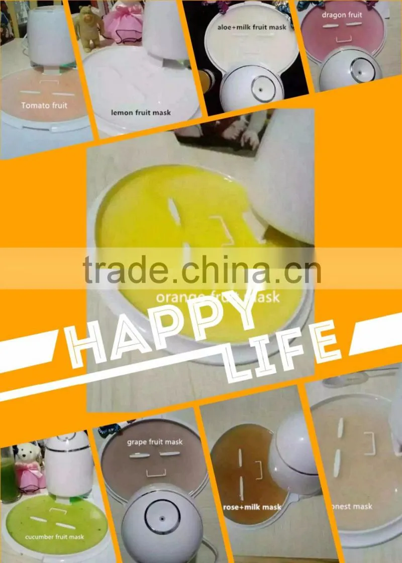 2015 korea style fashion facial mask beauty machine DIY fruit mask machine