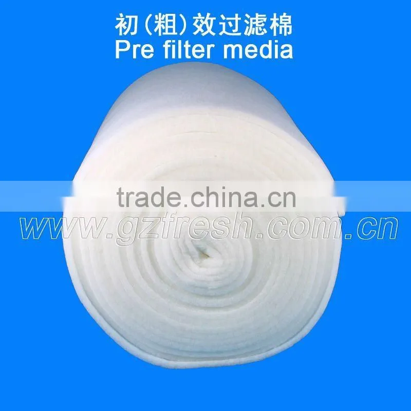 FRS-30 blue white g4 pre filter media air filter for spray booth served in rolls or pieces